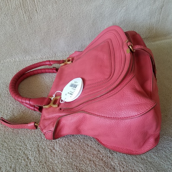 SOLD Chloe Marcie Large Paradise Pink Bag - Picture 3 of 8